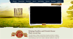 Desktop Screenshot of mayerfh.com