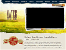 Tablet Screenshot of mayerfh.com